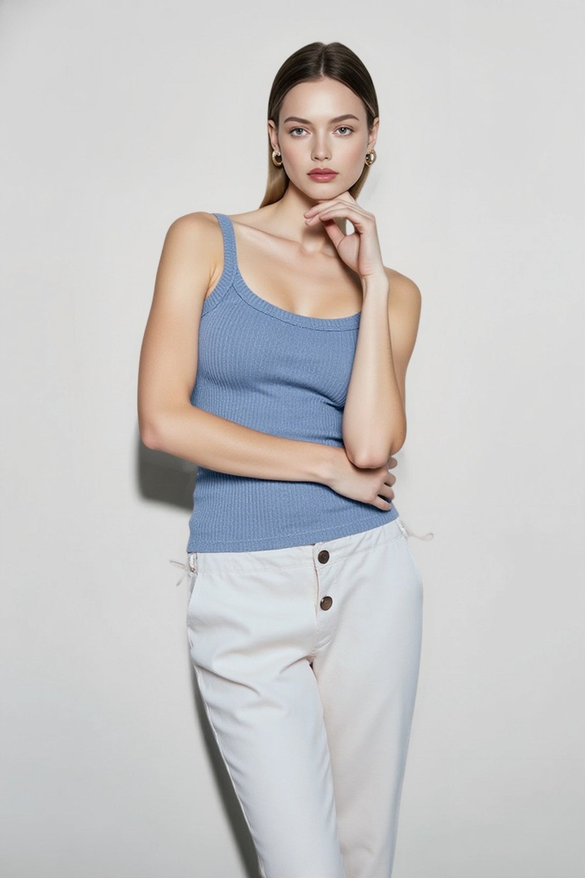 Ribbed Crop Top