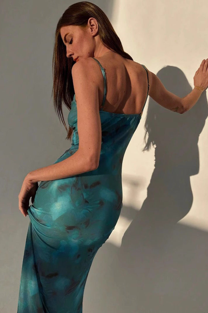 Slim Fit Cami Bodycon Midi Dress