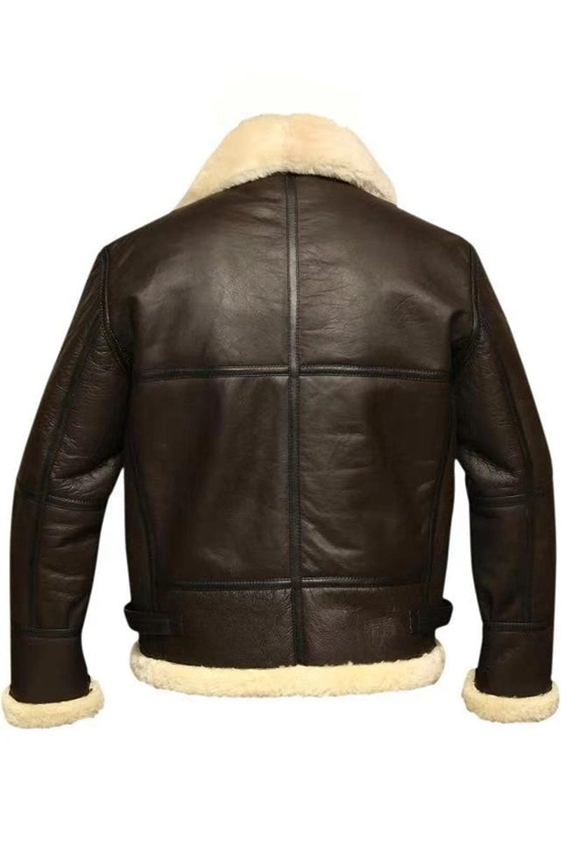 Men's Winter Fleece Coat Casual Military Bomber Jacket Stand Collar Cotton Cargo Outwear - Fashionpara