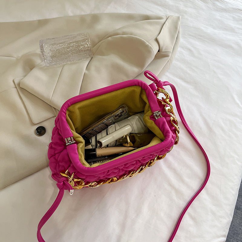 One-shoulder Chain Crossbody Bag