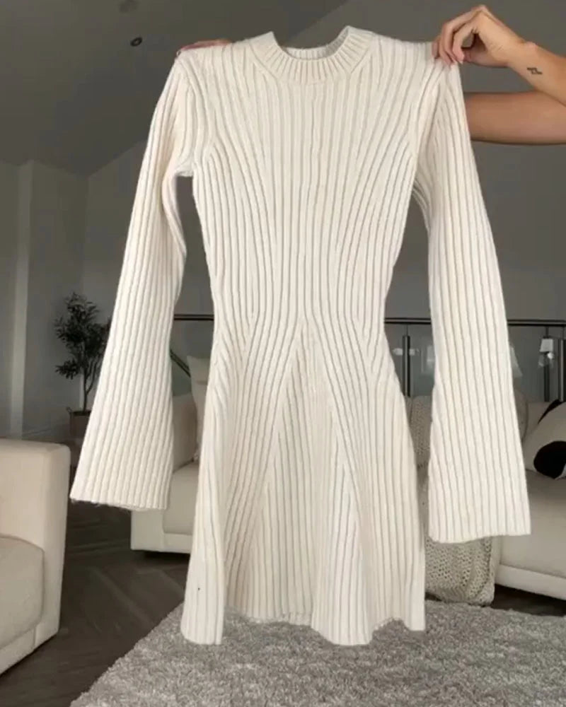 Long Sleeve Effortless Dress - View 2