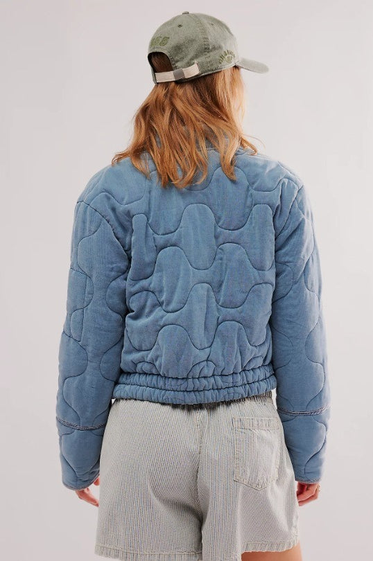 Vintage Urban Casual Quilted Stand-Collar Coat for Style