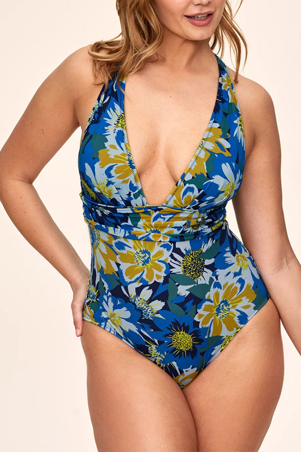 Sexy backless strappy triangle swimsuit - Fashionpara