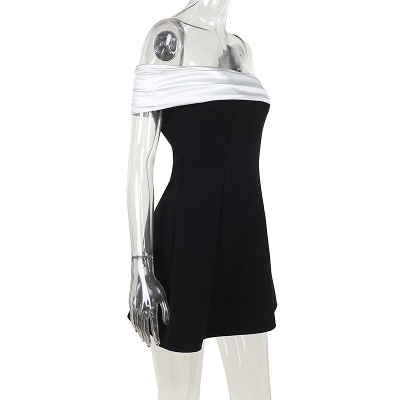 Dublin 2.0 Off-Shoulder Mini dress - Black