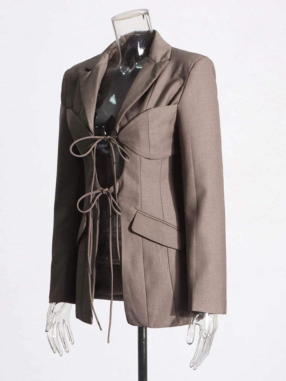 Hollow Out Spliced - Fashionpara