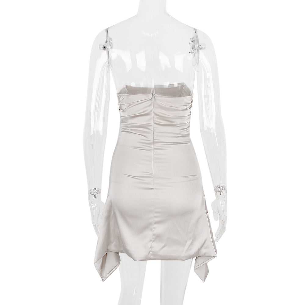 Cassio Mini Dress - Grey