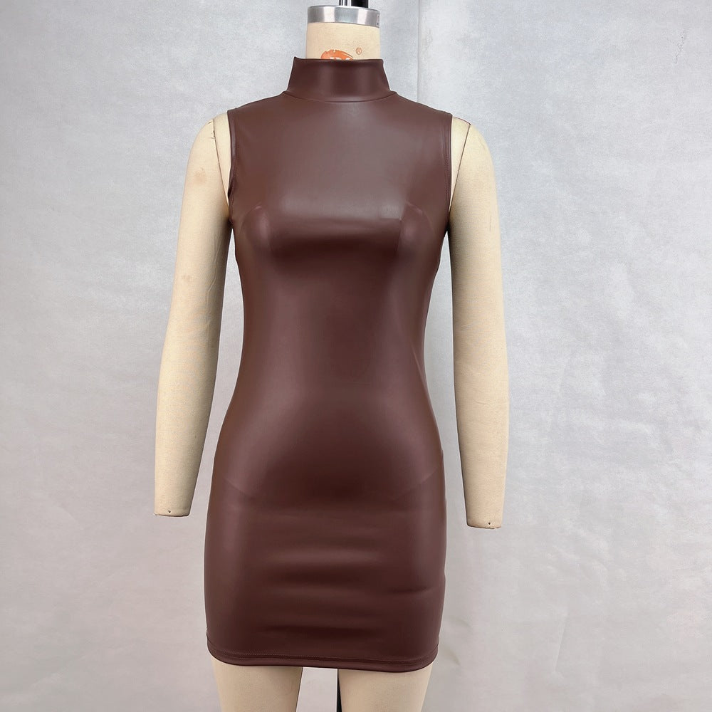 Bilbury Mini Dress - Brown