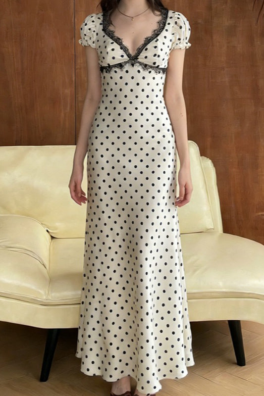 Lace Bodycon Maxi Dress