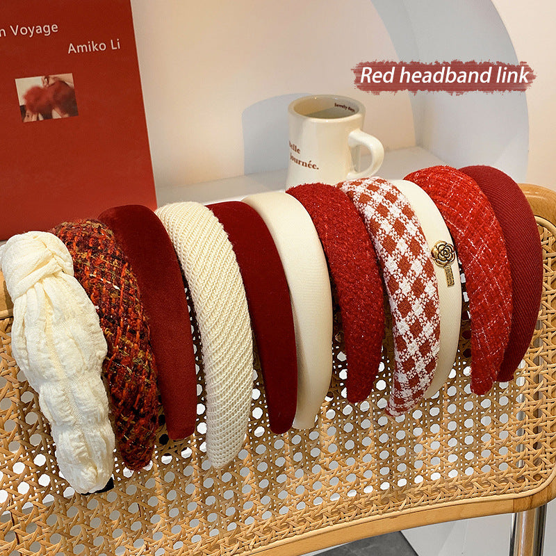 Vintage Christmas headband