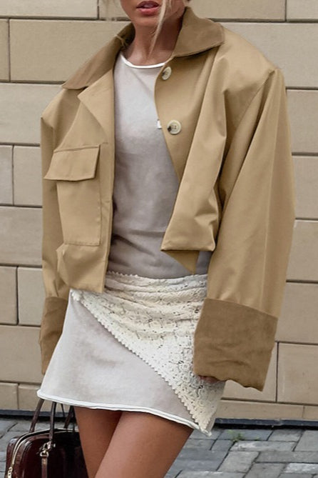 Short Sleeve Barn Style Jacket