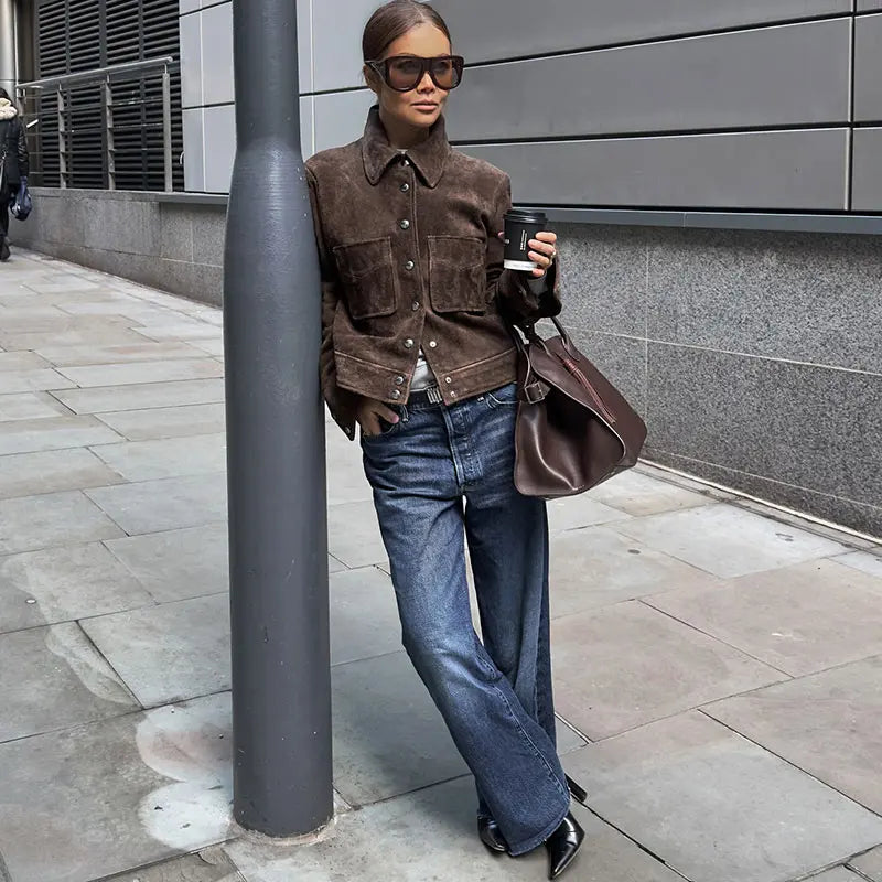 Retro Tassel Beaded Zipper Jacket - Fashionpara