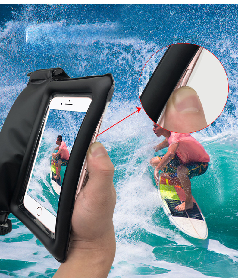 TPU Airbag Floating Waterproof Waist Bag