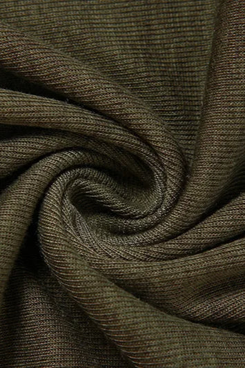 Hooded Hollow Out Midi Dress