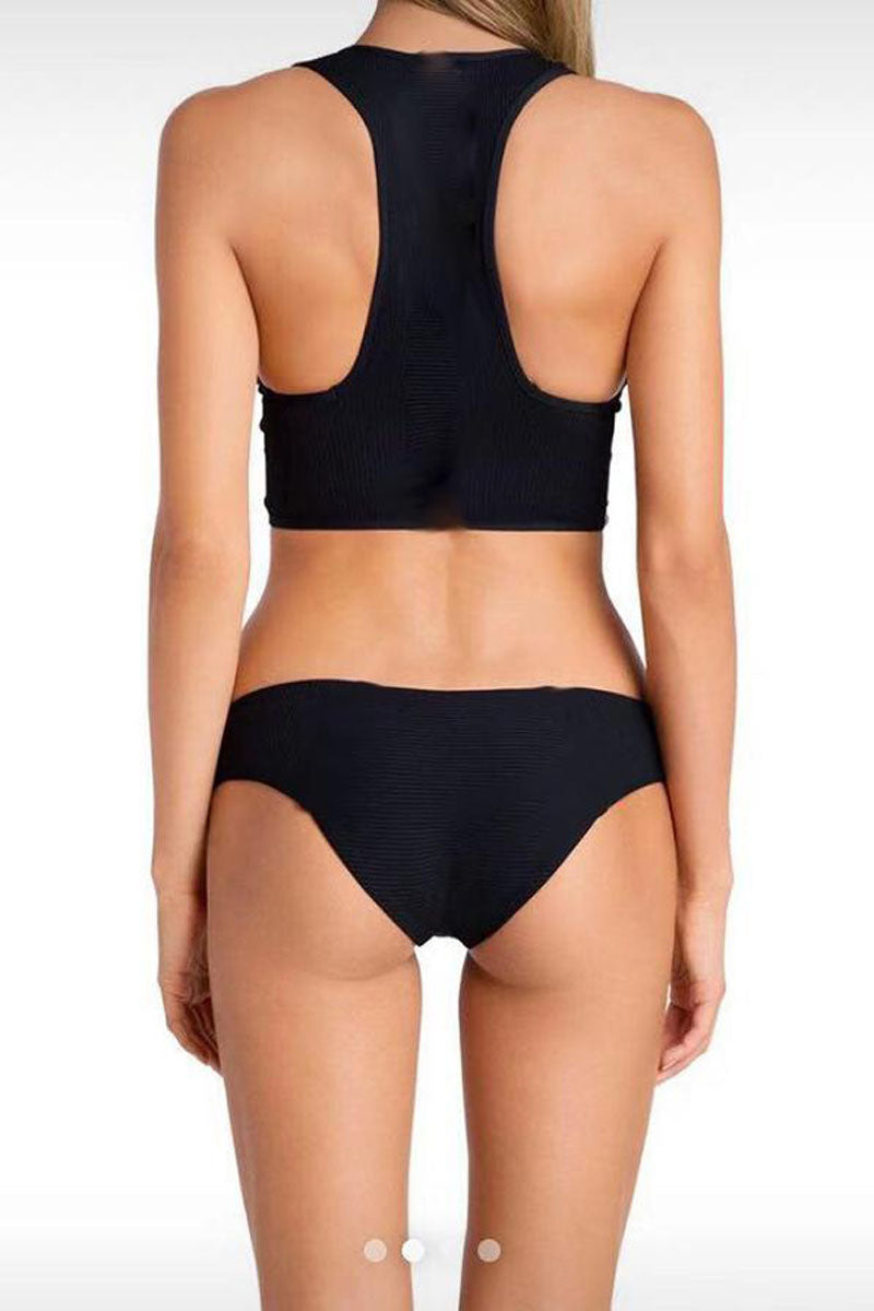 🔥Tiger Pattern Sports Two Piece Swimwear - Fashionpara