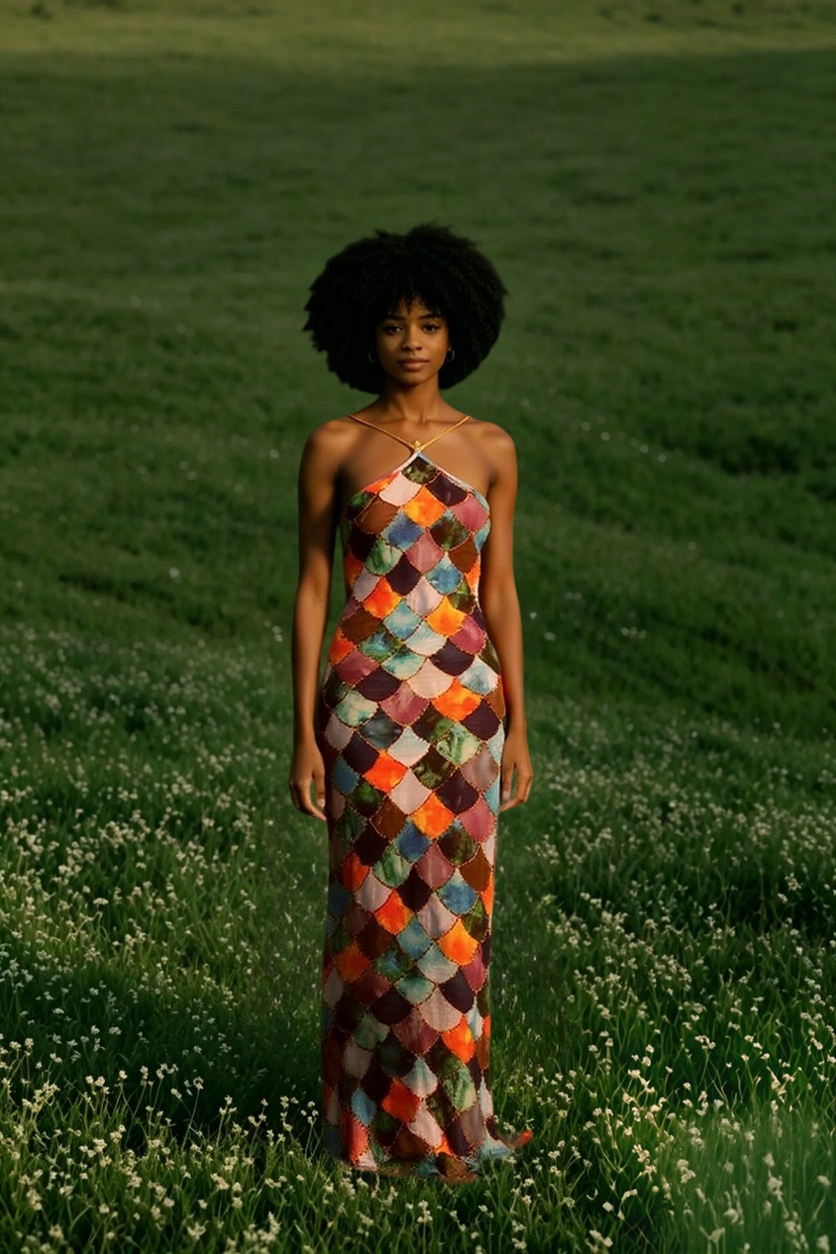 Off-Shoulder Maxi Dress