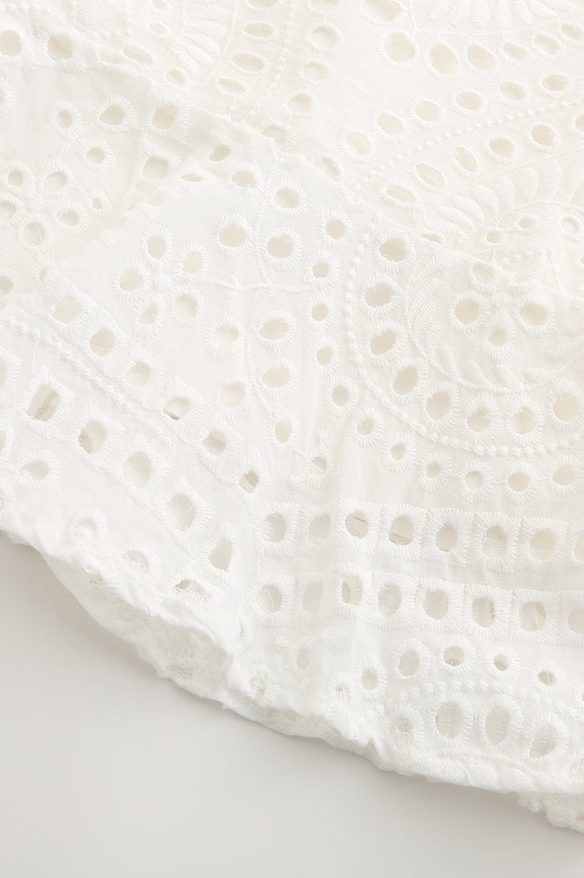 High Neck Cut Out Mini Dress