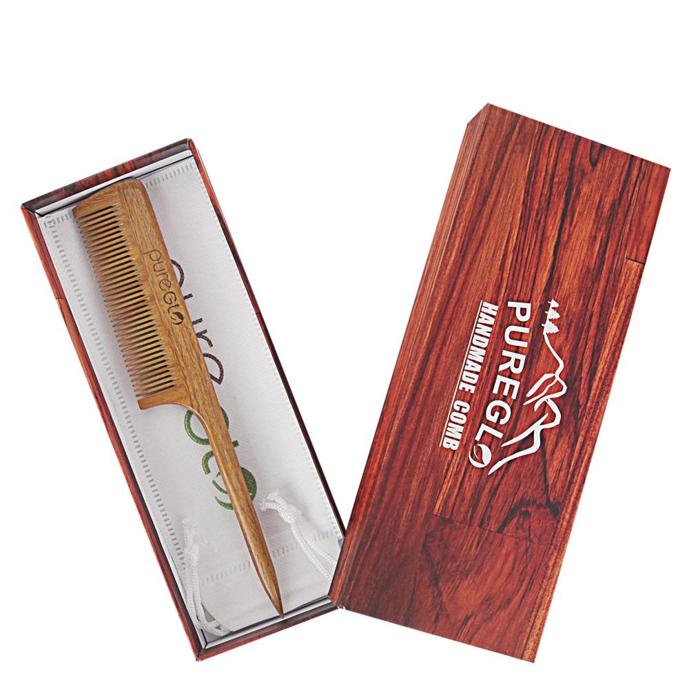 Anti-static Wooden Teasing Hair Comb