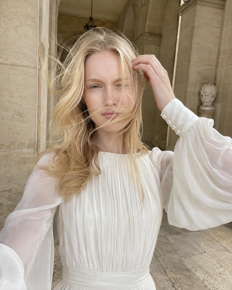 Sheer Mesh Maxi Dress