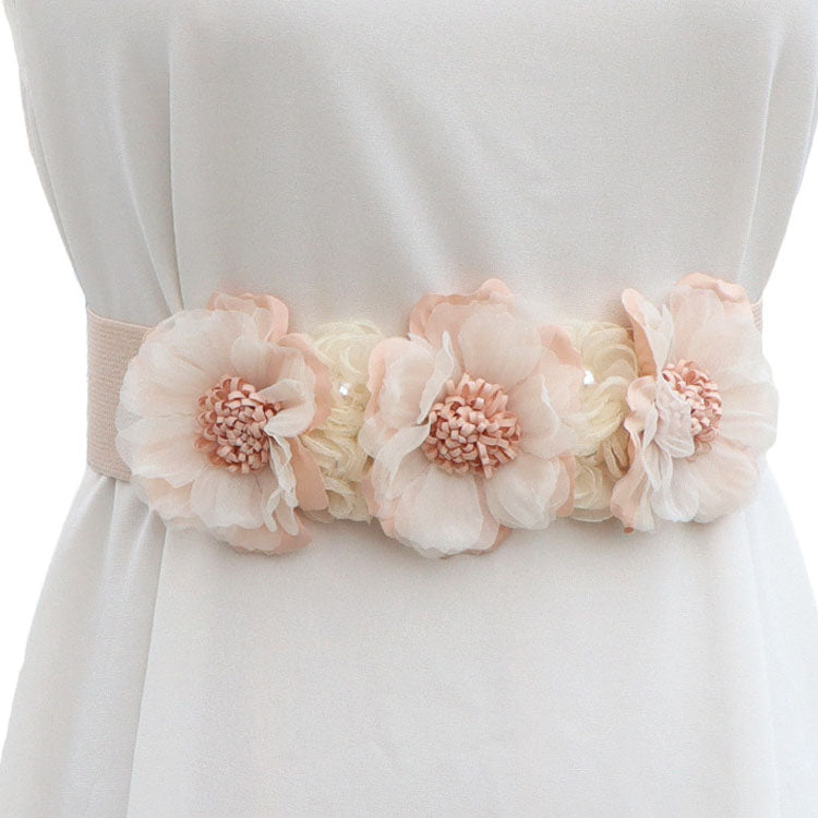 3D Flower Belt