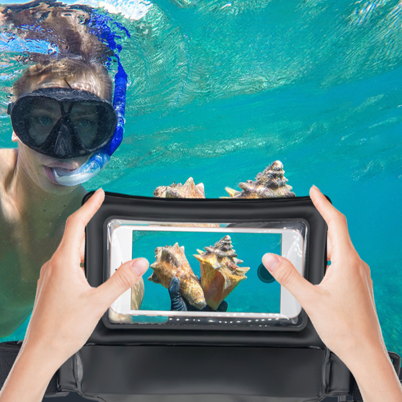 TPU Airbag Floating Waterproof Waist Bag