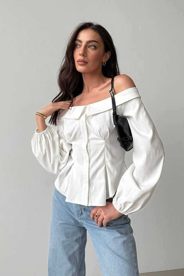 Sexy Off Shoulder Blouse