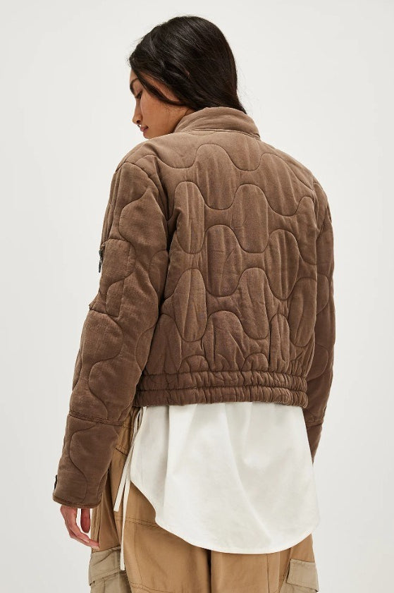 Vintage Urban Casual Quilted Stand-Collar Coat for Style