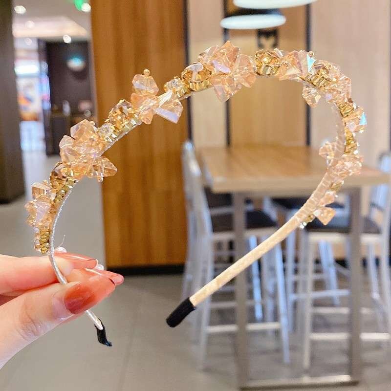 Vintage Diamond Crystal Baroque Headband