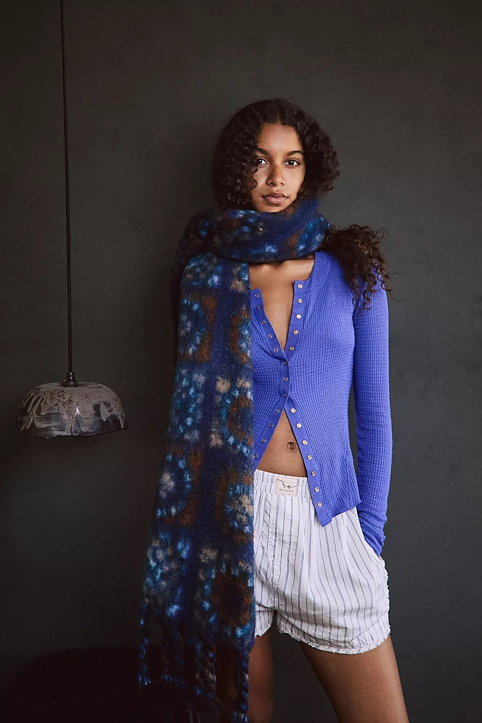 Fitted Long-Sleeve Knit Cardigan for Effortless Style