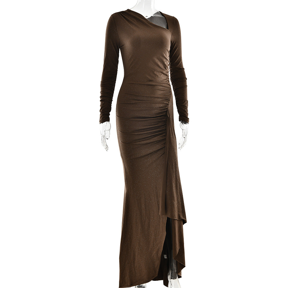 Watson Maxi Dress - Brown