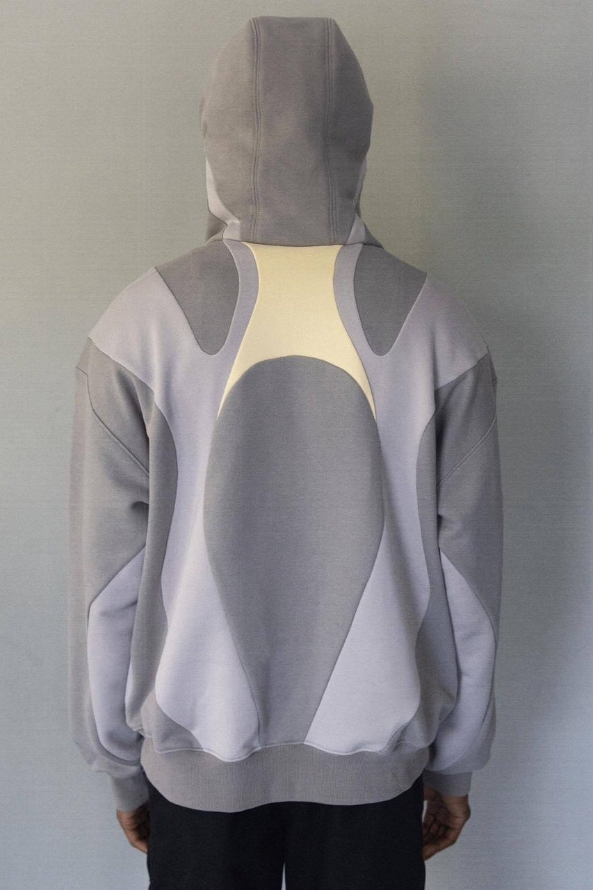 Color Block Zip Hoodie 6