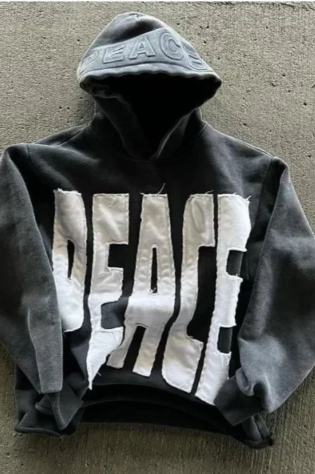 Flash Diamond Oversized Hoodie
