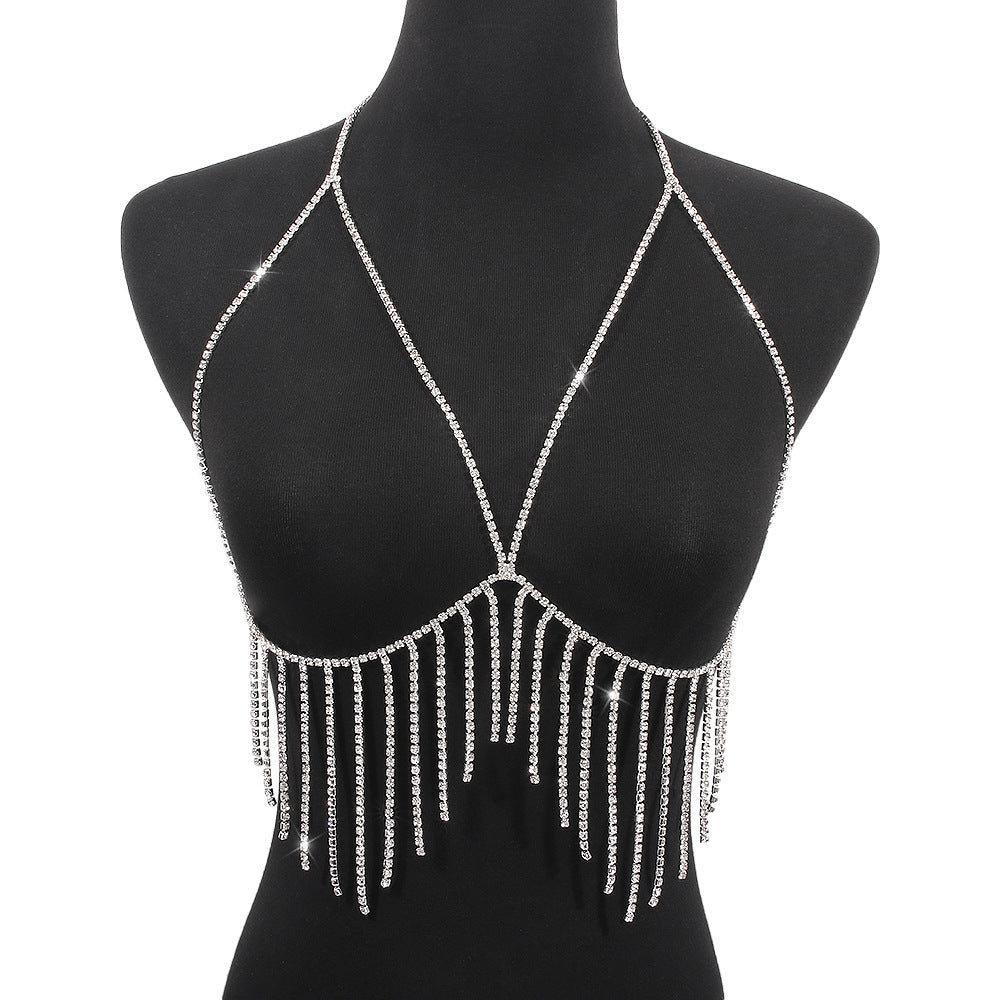 Tassel-encrusted Diamond Necklace