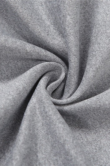 Deep V Cropped Hoodie