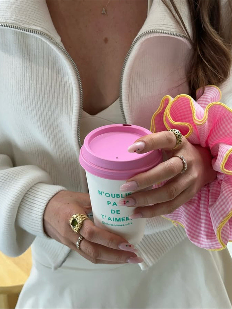 PrincessAce Elegant Folded Collar Long Sleeve Sweater Cardigan