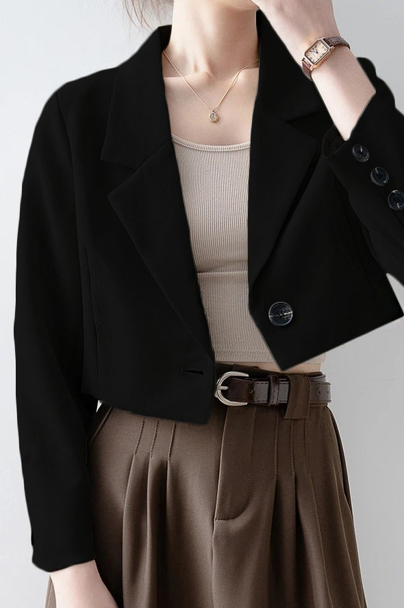 Short Length Relaxed Blazer