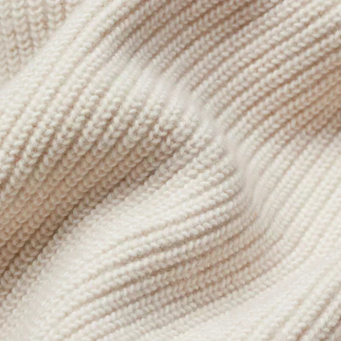 Shawl Collar Oversized Ribbed Knit Cardigan with Pockets 4