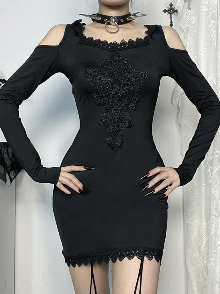 Stitched Hooded Small Dress