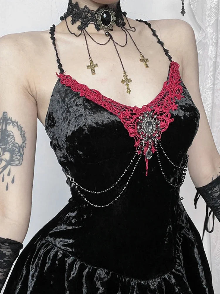 Soft Chain Corset Small Dress