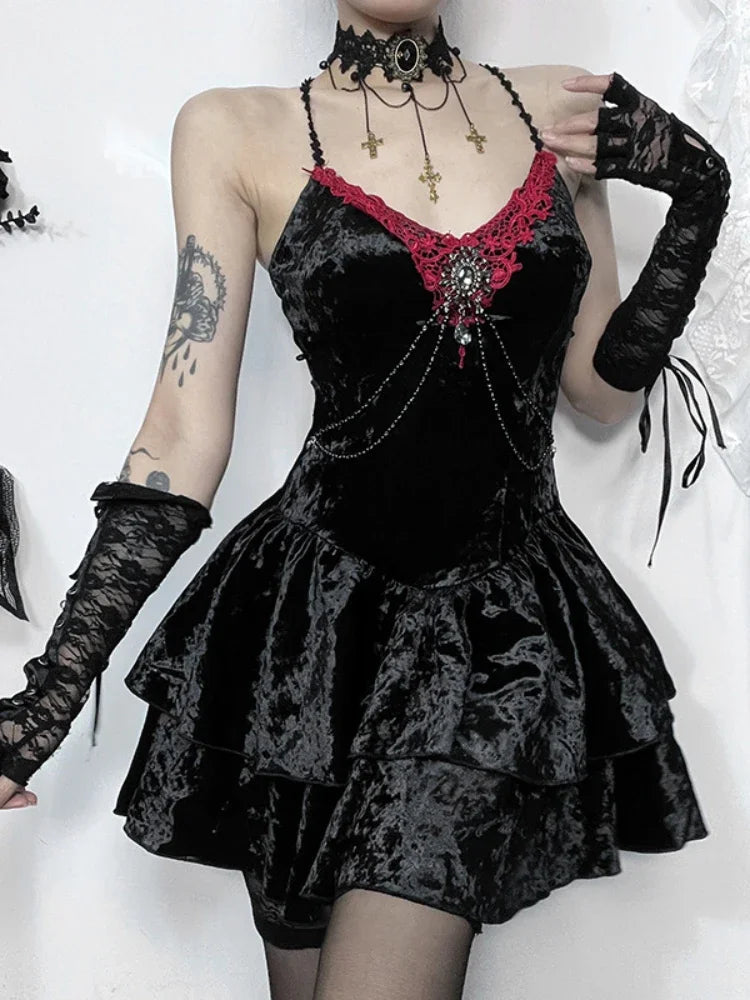 Soft Chain Corset Small Dress