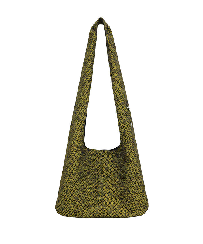 American Large Capacity Embroidery Messenger Bag