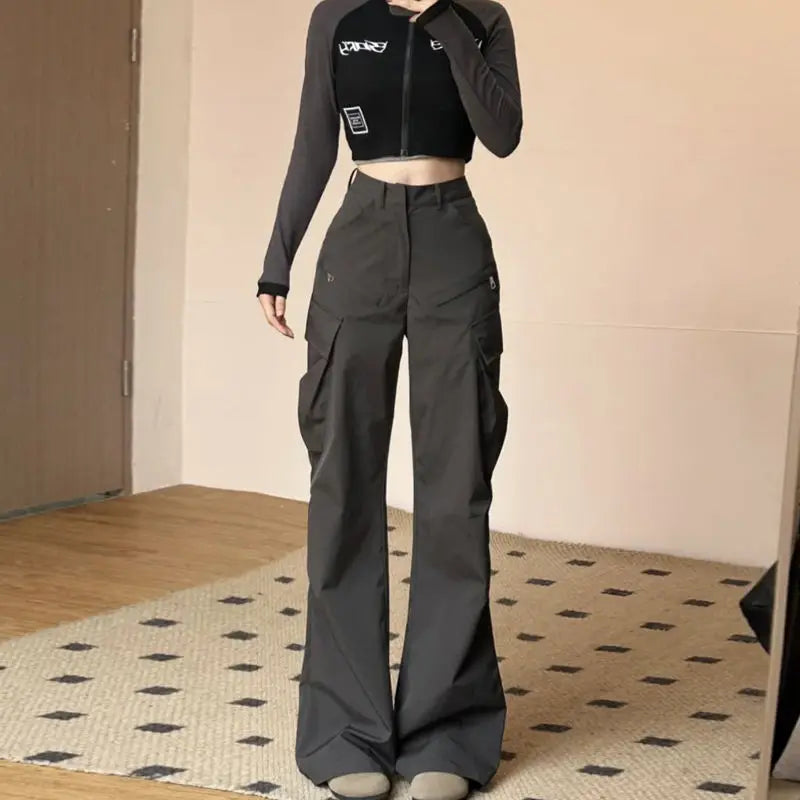 Vintage American Cargo High Waist Pants