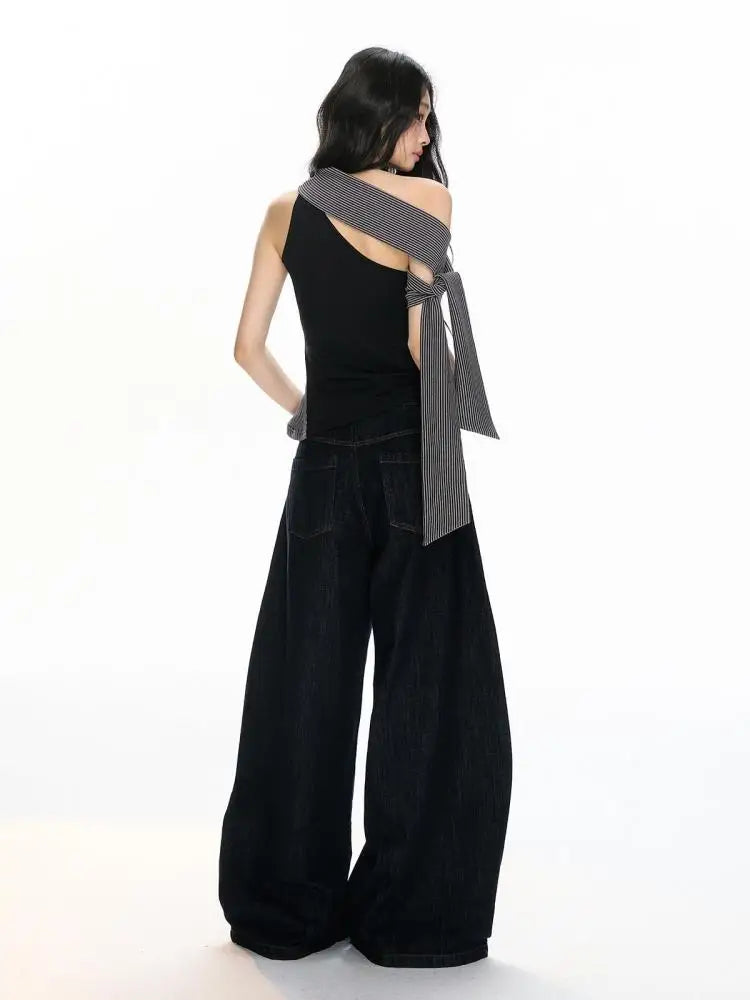 Asymmetric One Shoulder Top