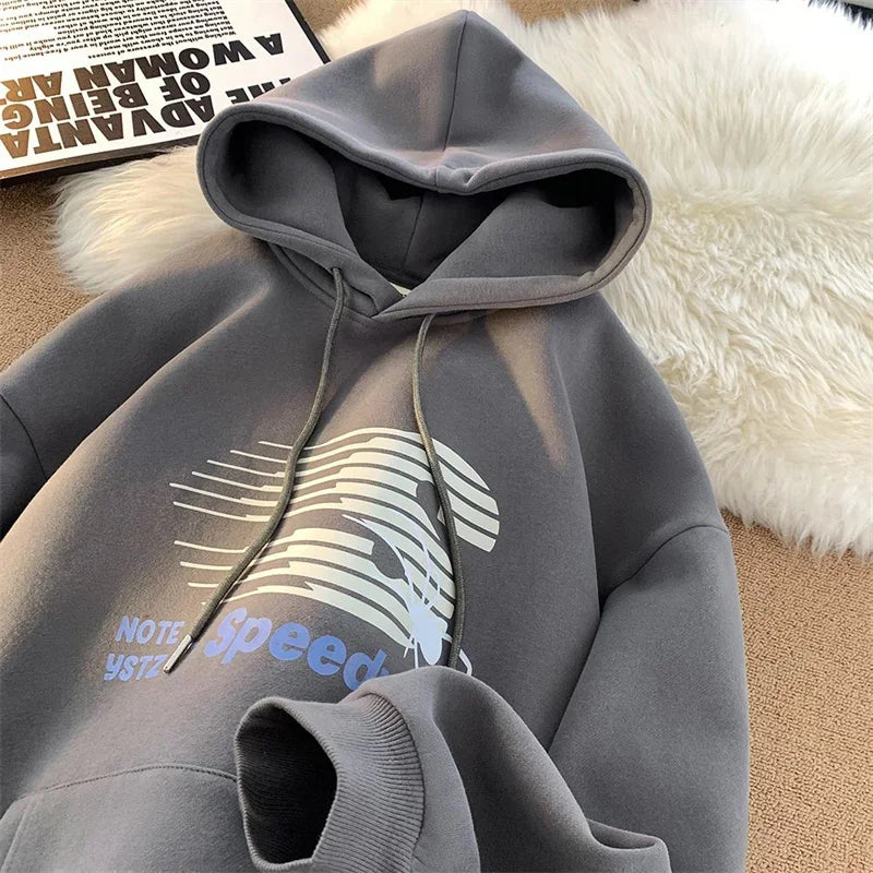 Speedway Letter Graphic Hoodie