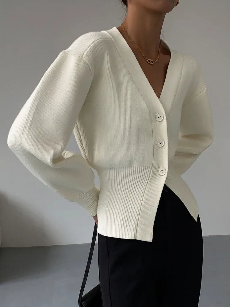 Autumn Sweater Coat Casual Long Sleeve Knitted Cardigan 3
