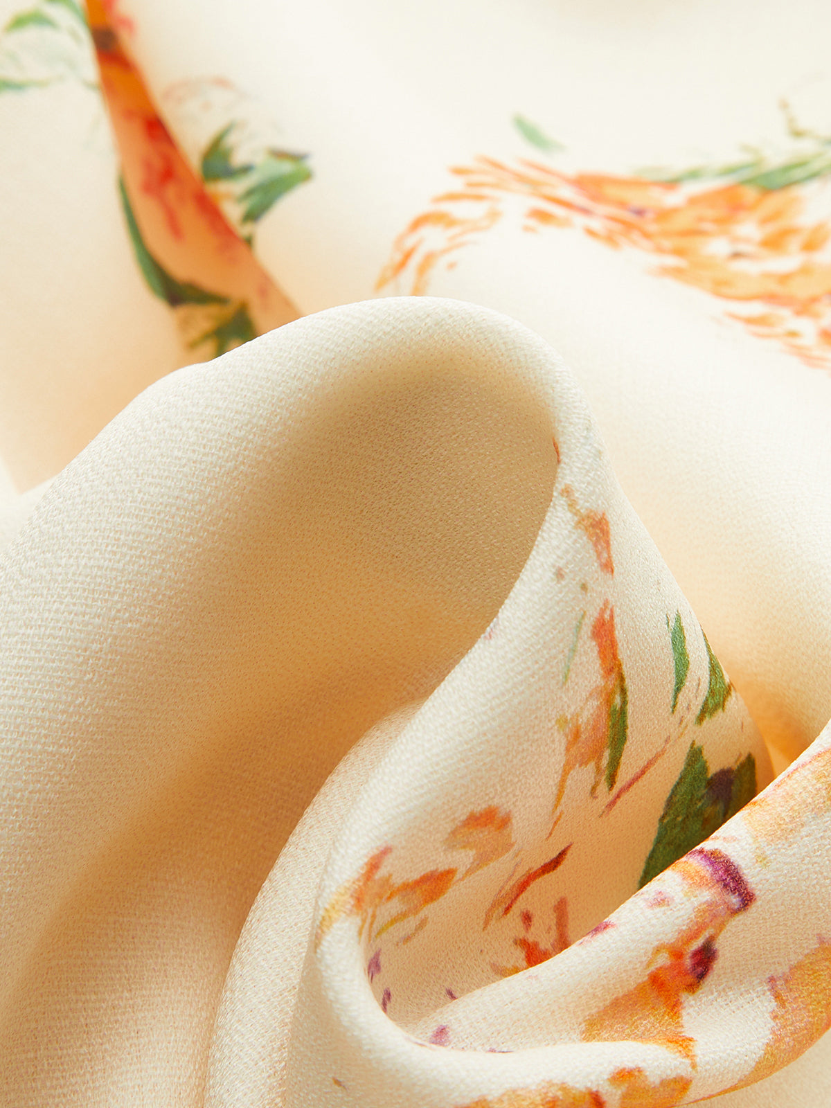 Floral Print Lace Up Back Sleeveless A-Line Midi Dress - View 11