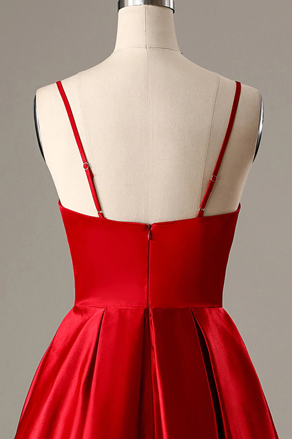 Simple Burgundy A Line Homecoming Dress