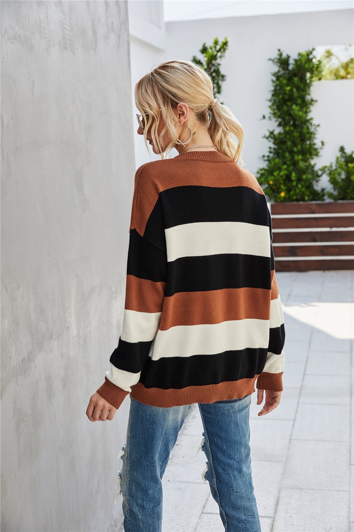 Knitted Long Sleeve Bottoming Shirt
