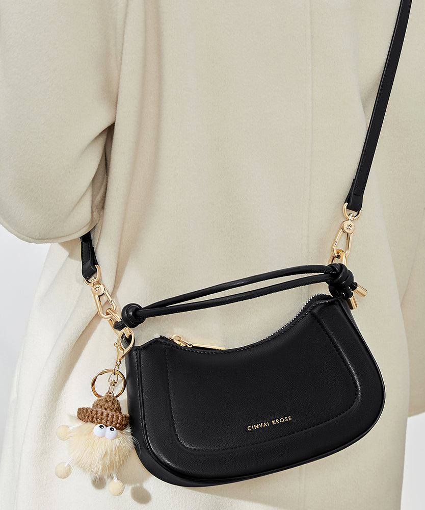 Bag Calf Leather Boutique CrossBody Coffee Durable Versatile