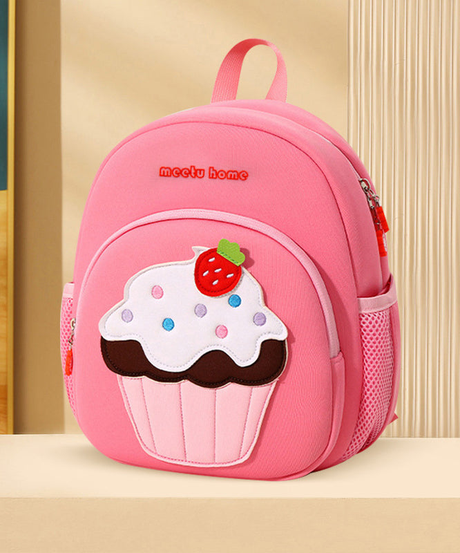 Boutique Lovely Kids Cartoon Patchwork Backpack Bag