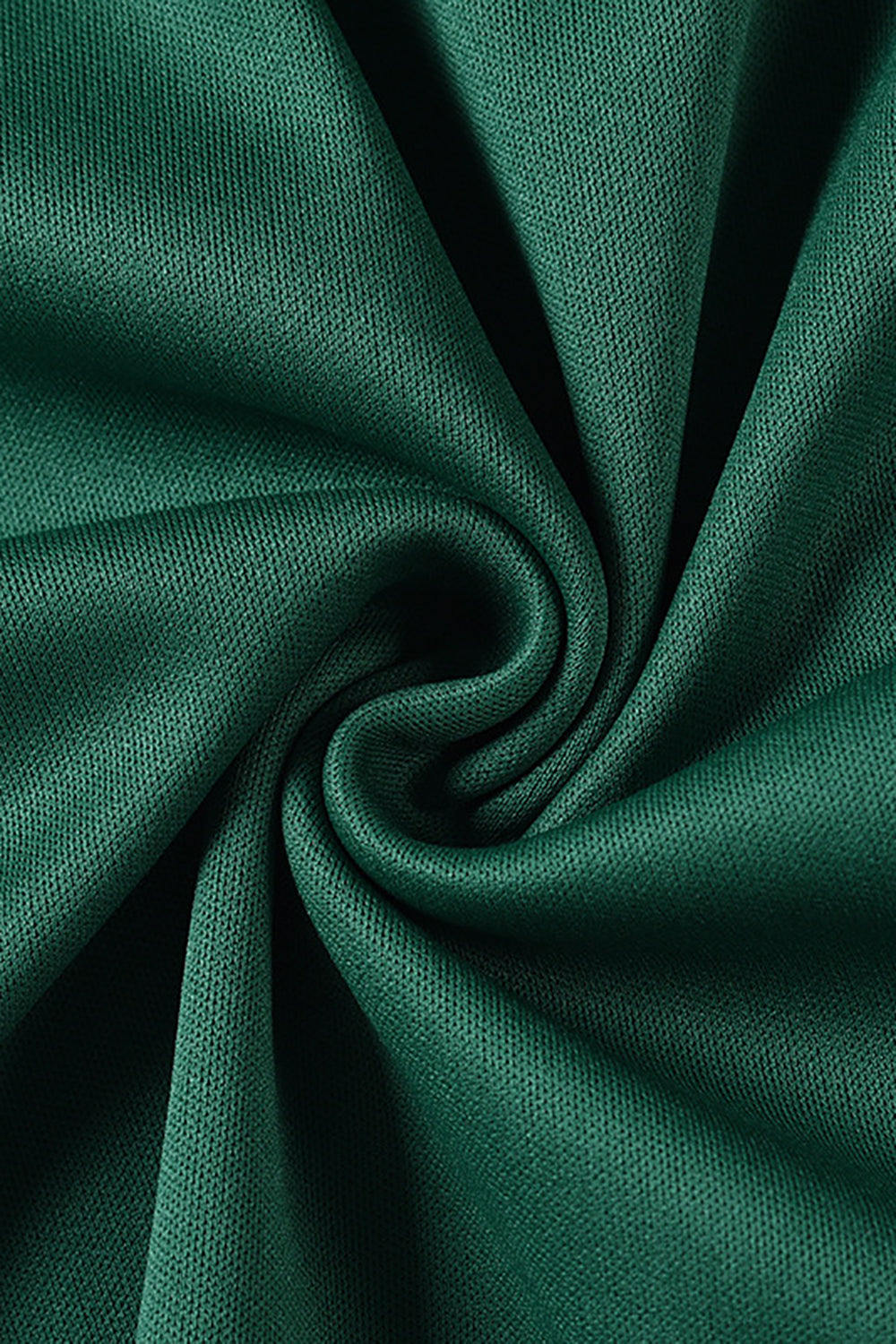 Simple Deep V Neck Green Party Dress - Fashionpara